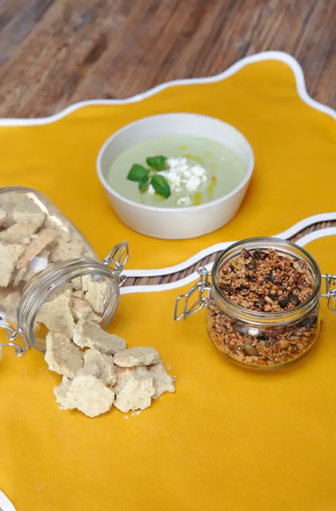 soupe granola salé